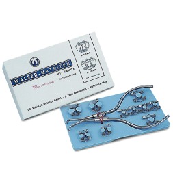 COFFRET WALSER 10 MATRICES ET UNE PINCE