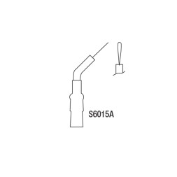 ELECTRODES DE COUPE 45° BOUCLE ALLONGEE X2 S6015A