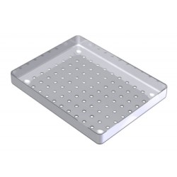 PLATEAU INOX PERFORE 18X14