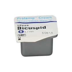 PROTEMP CROWN 50615 PRE-MOL.  MAXILLAIRES SMALL