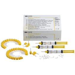 3M™ RelyX™ Unicem 2 Automix™ 56857,  Ciment de scellement composite auto-adhésif,  boîte triple, teinte A3 Opaque