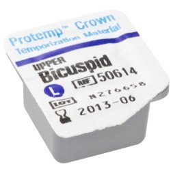 3M™ Protemp™ Crown 50614 Couronne provisoire composite, Prémolaire Maxillaire Large 