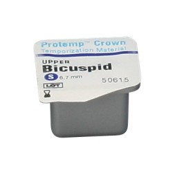 3M™ Protemp™ Crown 50615 Couronne provisoire composite, Prémolaire Maxillaire Small 