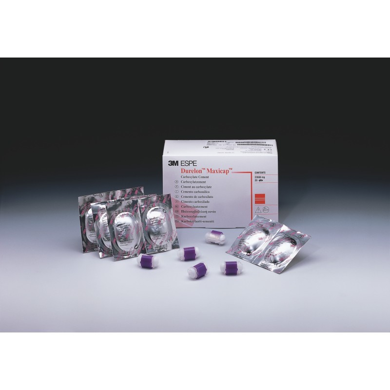 3M™ Durelon™ Maxicap™ 56310 Ciment de scellement carboxylate, en capsules 