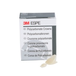 3M™ Couronnes provisoires en polycarbonate  pour dents antérieures et prémolaires, P-30 