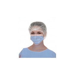 Masques à  élastiques bleus